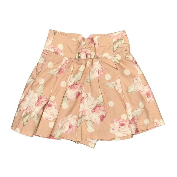 LIZ LISA Hime Gyaru Floral Polka Dot Sukapan Skirt - Picture 2 of 5